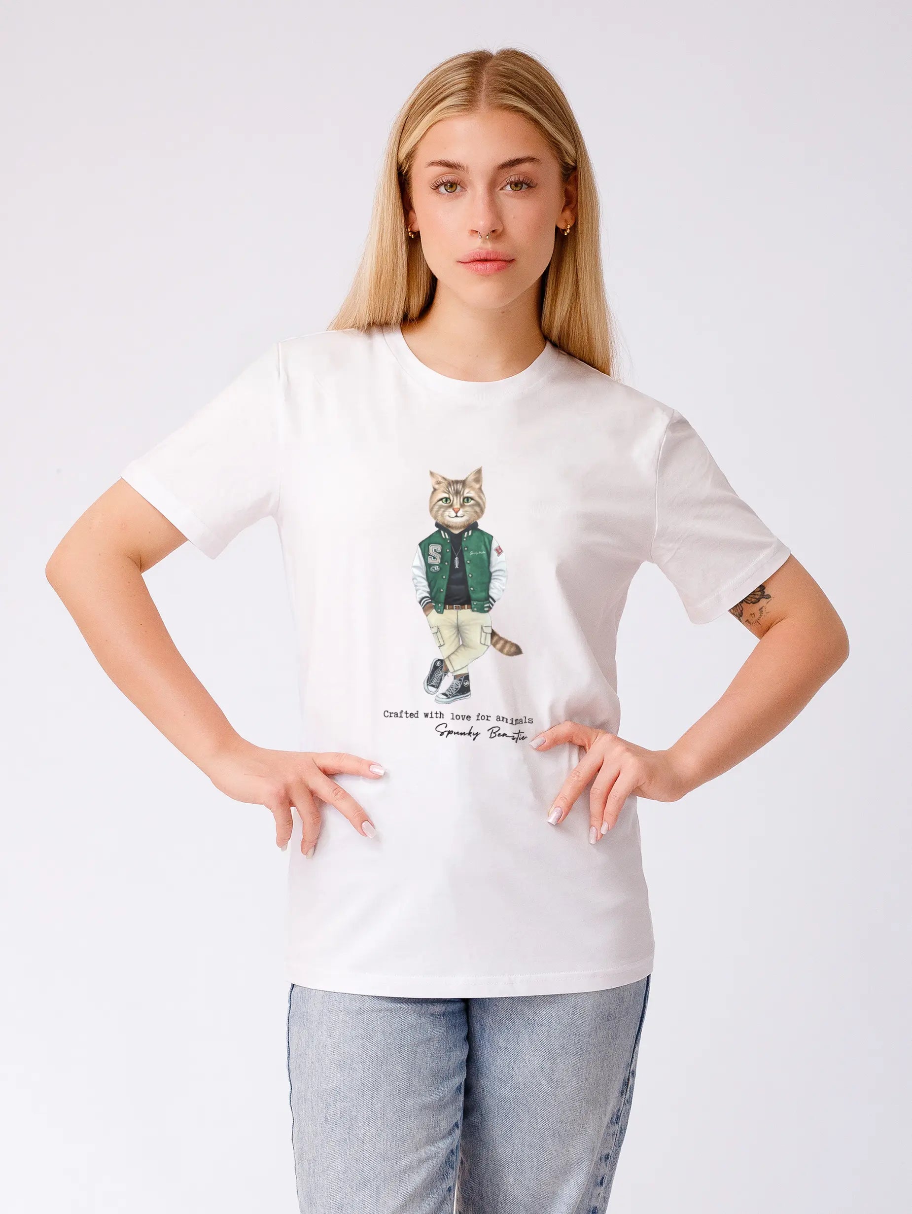 damska koszulka t-shirt celebrity fashion bawełna organiczna
