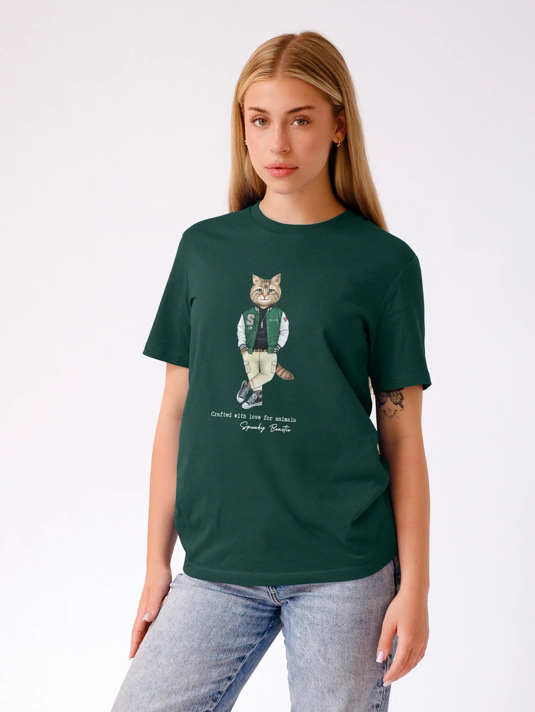 damska koszulka t-shirt celebrity fashion bawełna organiczna