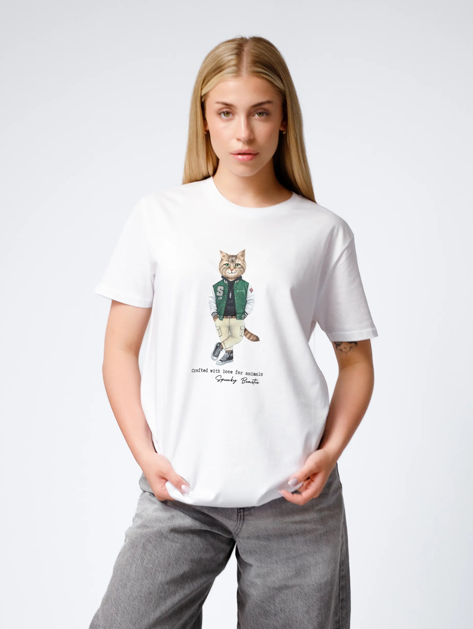 modny t shirt damski premium